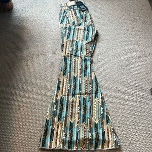 Rock & Roll size 30-34 high rise bell bottom. Extra stretch. Brand new!